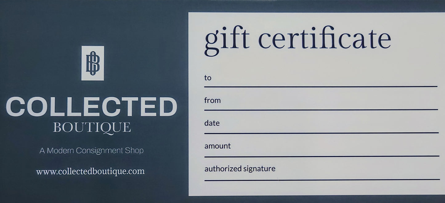 Collected Boutique Gift Card